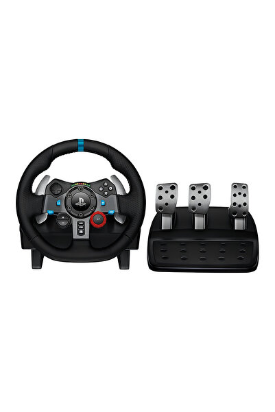 logitech G29 Driving Force Racing Wheel and Floor Pedalsfor PS5, PS4, PC, Mac...