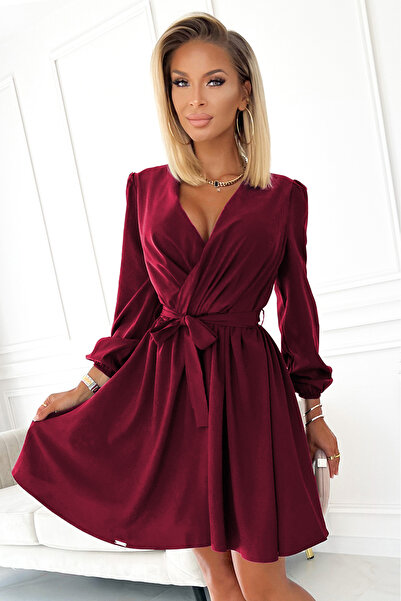 OEM BINDY Rochie feminină cu decolteu - VISINIU