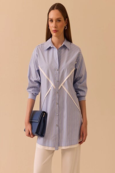 Rain and River tunic with line detail