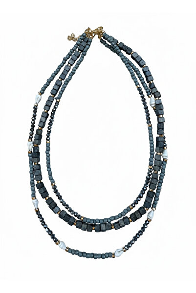 Bo Takı ve Aksesuar Beads United Triple Necklace