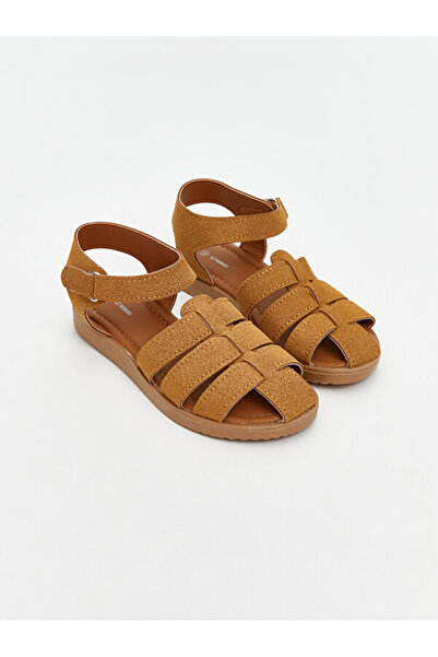 LC Waikiki Timeless Clothing & Timeless Choices Suede-Look Girls' Sandals