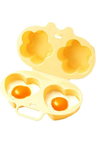 Arabest Microwave Egg Cooker,Dishwashable Egg Poacher,Food-Grade,Flower and H...