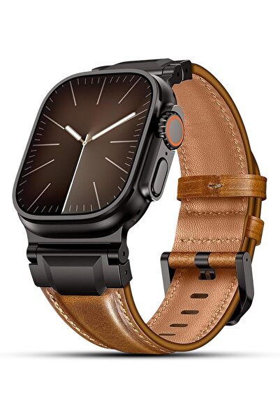 dado Leather Band Compatible with Apple Watch Ultra 3/2/1, Series 11/10/9/8, ...
