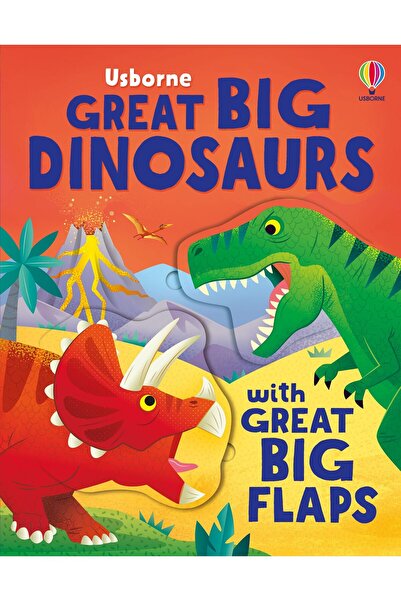 Usborne Carte Dinozaurii Mari și Imense (cu flaps mari și imense), Usborne, +...