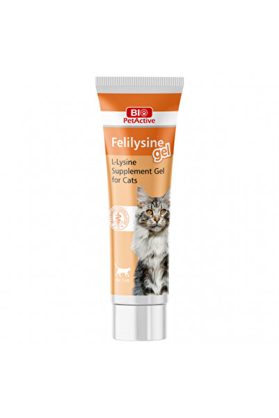 Bio PetActive L-Λυσίνη Συμπλήρωμα για Γάτες σε Τζελ 100 ml