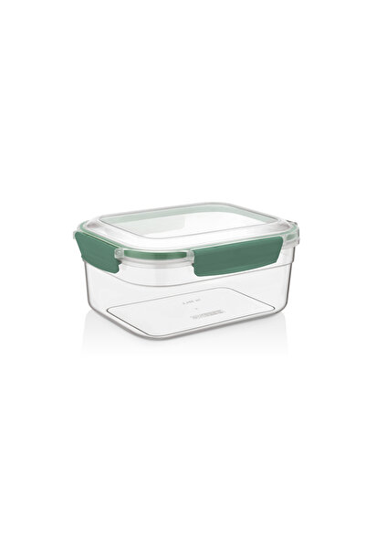 MAXİFRESH Leak-Proof Storage Container with Clitli 3400 ml Rectangular