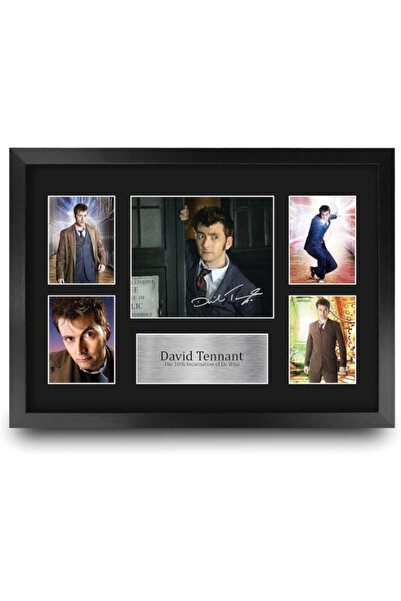 HWC Trading David Tennant Dr Who 16 x 12 inch (A3) Printed Gifts Signed Autog...
