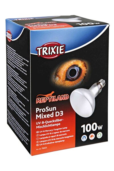 Trixie Lampa UV-B Pentru Terariu, Mixta ProSun D3 Tungsten, 100W
