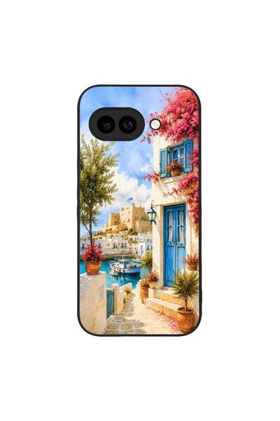 Sonique Θήκη Greek Island Muse Series για Google Pixel 9a 5G Ροδίτικο Λιμάνι