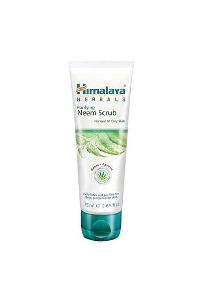 Himalaya Exfoliant facial cu Neem și Caisă, Curățare profundă, Anti-puncte ne...