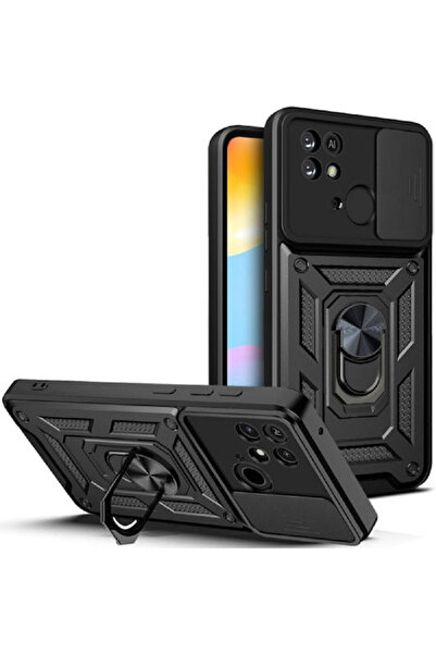 Other Bodycell Armor Slide Back Cover Plastic Black (Redmi 10C) Code: BA-00176