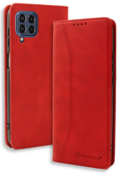 Other Θήκη Bodycell από Συνθετικό Δέρμα Κόκκινο (Galaxy M53 5G) Κωδικός: 04-0...