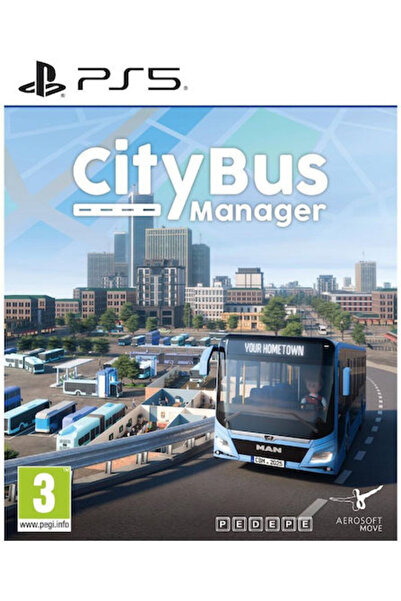 Aerosoft City Bus Manager PS5 Game
