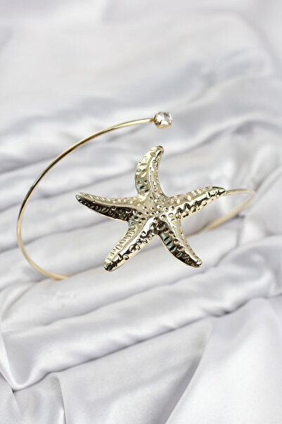 Skygo Pazu Bracelet Gold Color Brass Sea Star Model Tj-Bb8572