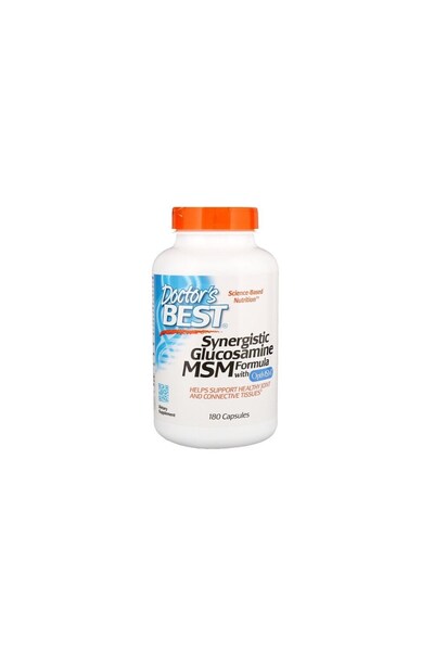 Doctor's Best Synergistic Glucosamine Msm Formula With Optimsm 180 Caps