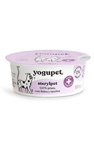 Yogupet Sterylpet Iaurt pentru pisici pasteurizat fără lactoză 110 g