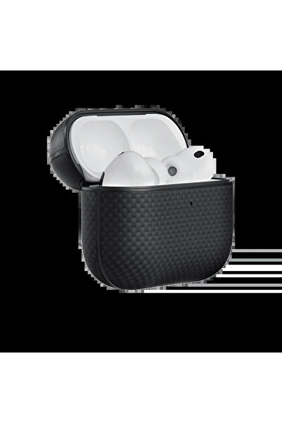 PITAKA Калъф за AirPods Pro 3 от арамидни влакна, черен