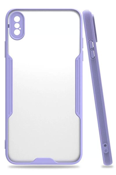 Generic Brand Newface apple iphone xs max platinum silicone case - purple