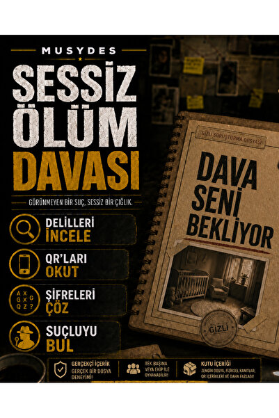 Musydes Sessiz Ölüm Davası, Dedektiflik Oyunu, Cinayet Çözme ve Katili Bulma ...