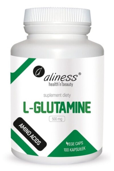 Aliness L-Glutamină 500mg 100 capsule