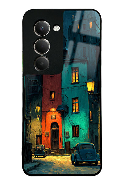 Spoyi Xiaomi Redmi 15 Chiaroscuro City Tasarımlı Glossy Telefon Kılıfı