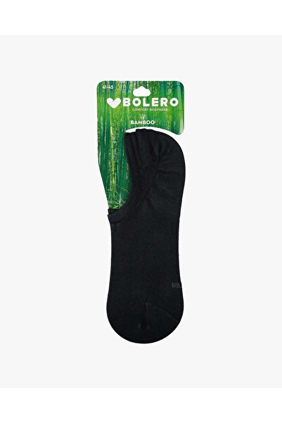 Bolero Unisex Premium Dikişsiz Görünmez Bambu Çorap Füme