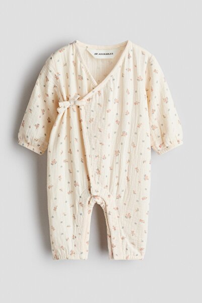 H&M Pamuklu Muslin Tulum