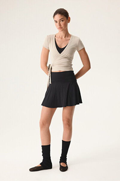 H&M Daire Kloş Tenis Eteği