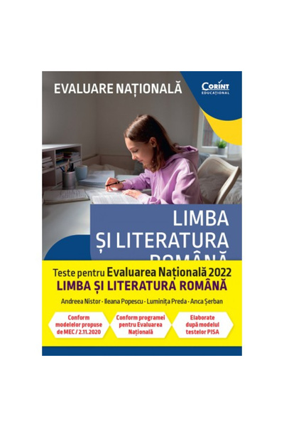 Editura Corint Evaluare Națională 2023. Limba și Literatura Romană. De la Ant...