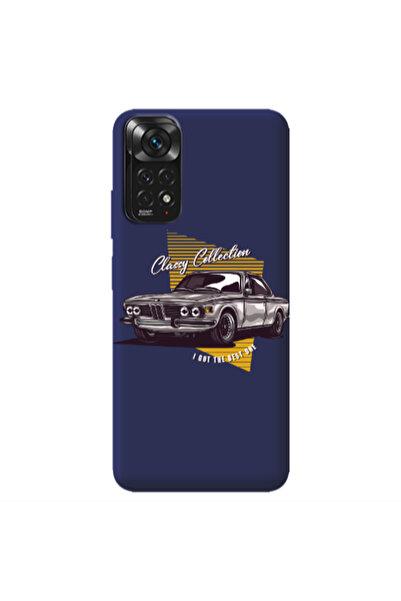 Other Xiaomi Redmi Note 11 4G Classy Collection Dark blue Colored Silicone TP...