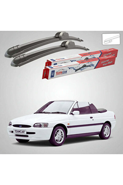 TEAMCAR Wipers Ford Escort Gen VII Cabriolet 1995-2001 | Front Set Flat – Tea...