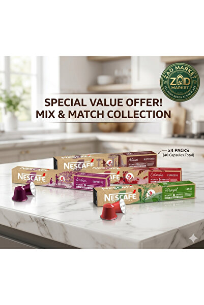 Nescafe Nescafé Farmers Origins Variety Coffee Pack (4 packs - 40 capsules)