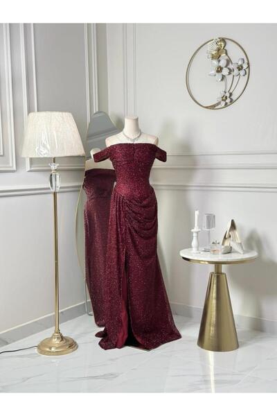 vanus fashion 7345-فستان سهره طويل