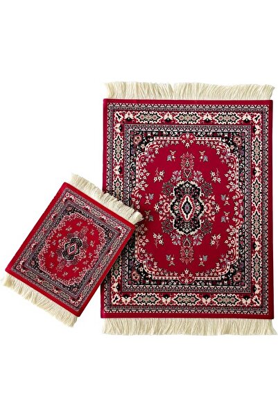 Urban URBANNX Carpet Mouse Pad and Cup Mat Set, Non-slip and Waterproof Desig...