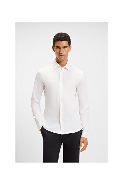 BOSS % 100 Pamuk Slim Fit Klasik Yaka Gömlek Erkek GÖMLEK 50519748 100
