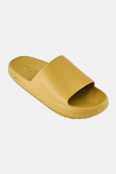 SKECHERS Men Arch Fit Horizon Slip On Slides, Khaki