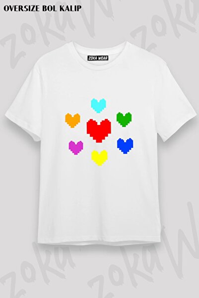 ZOKAWEAR Μπλουζάκι Unisex Loose Fit Undertale Sans v19 με στάμπα