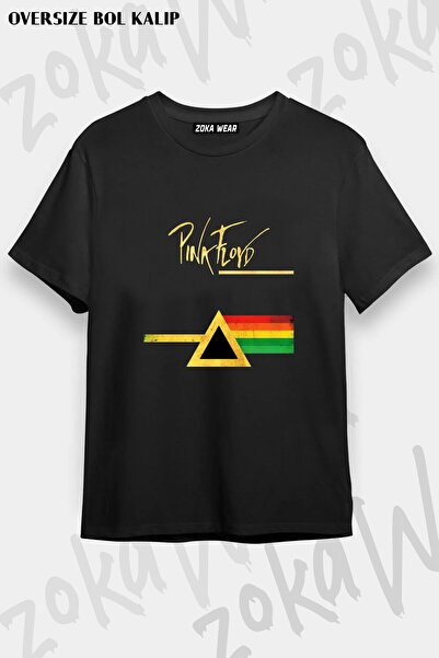 ZOKAWEAR Μπλουζάκι Unisex Loose Fit με στάμπα Pink Floyd v24