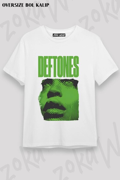 ZOKAWEAR Μπλουζάκι Unisex Loose Fit Deftones v23 με στάμπα