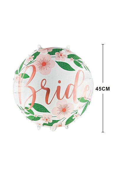 MP Mirific Party Balon din folie metalizată Mireasă, 45 cm