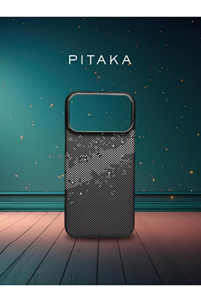 PITAKA Premium Aramid Fiber Mobile Case | Ultra-Thin, Lightweight, Tactile Wo...