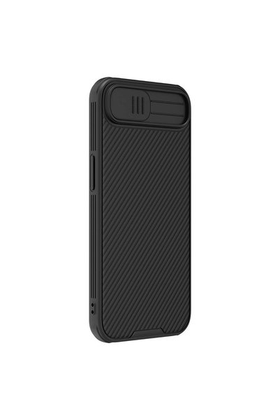 Nillkin Husă magnetică CamShield Pro pentru iPhone 16e, Negru