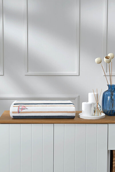 Özdilek Modern Mariner Nakışlı Banyo Havlusu 90x150 cm