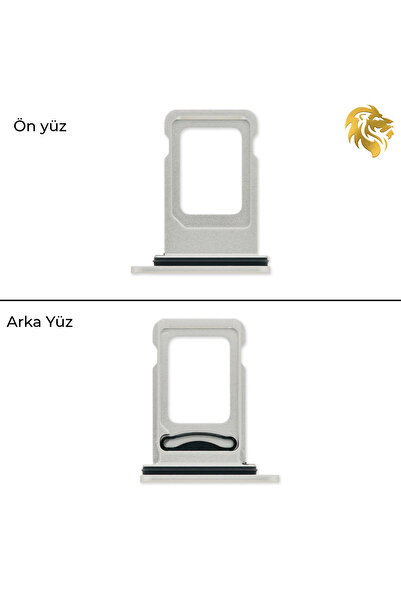 ARSKİNG İphone 11 Çiftli Sim Yuvası İkili Sim Tepsisi Sim Aparatı Dual Sim Ye...