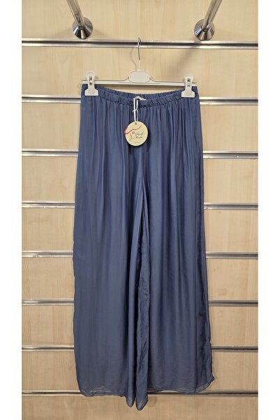 Park Moda Pantaloni din mătase italiană
