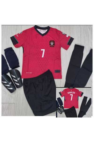 OEM Echipamente COMPLETE de fotbal tricou+short+ jambieri + aparatori,RONALDO...