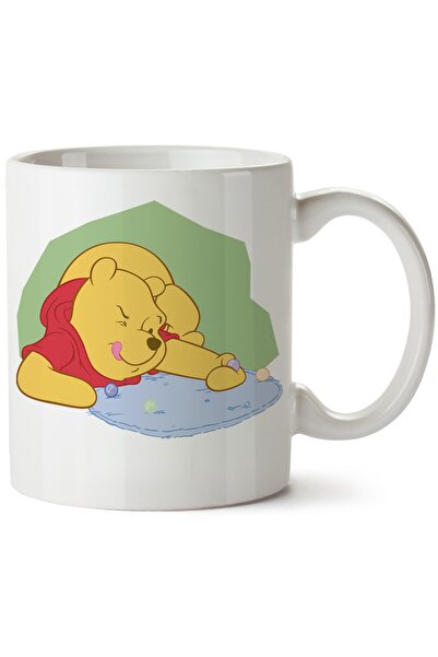 ET ERTAPASSAGE original creative designs Winnie the Pooh Printed Porcelain Mu...