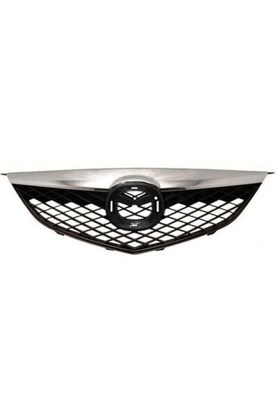 RapidAuto Grila radiator Mazda 6 (Gg/Gy), 06.2002-02.2005, negru, GK2A50710B,...