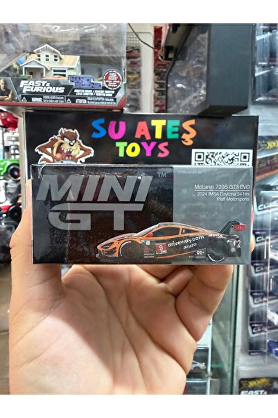 mini gt 984 Mclaren 720S Gt3 Evo Pfaff Motorsports 2024 Imsa Daytona 1/64 Mod...