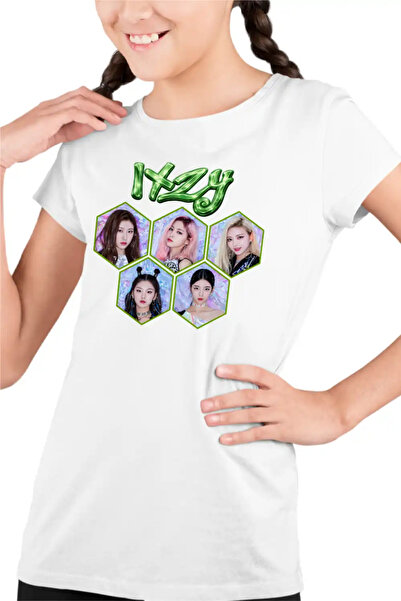 OEM Tricou Copii Fete Itzy Yuna Kpop Merch